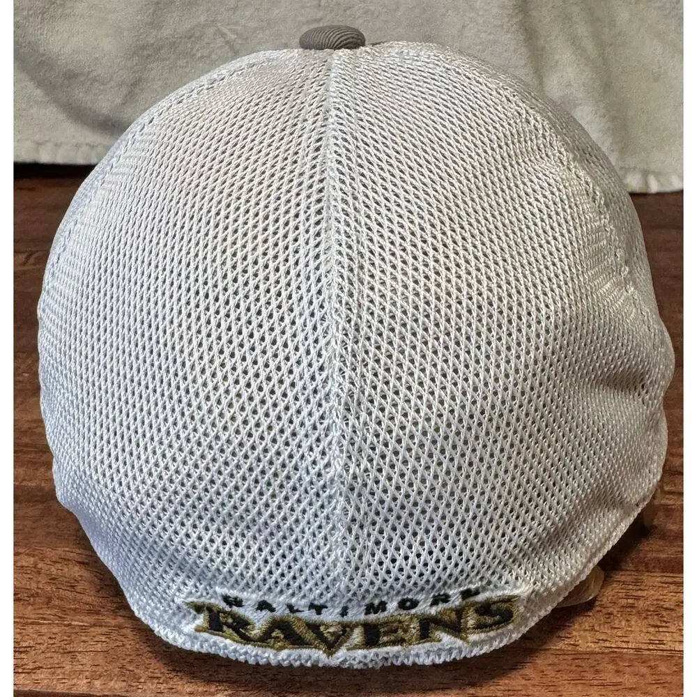 Baltimore Ravens Hat - Reebok - Gray - Relaxed Fit - Preowned L/XL
